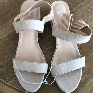 Mini wedged heels from H&M.